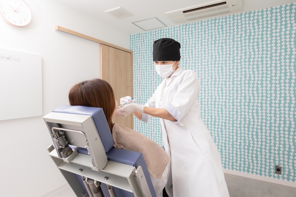 豊富な経験に基づく注入療法のエキスパート